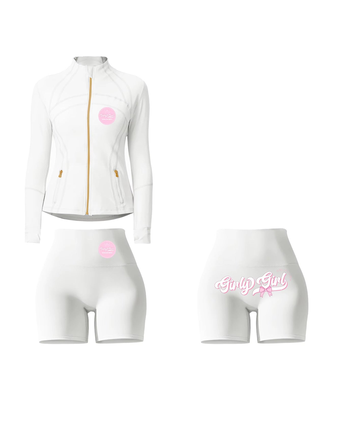 WHITE CLASSIC GIRLY SET